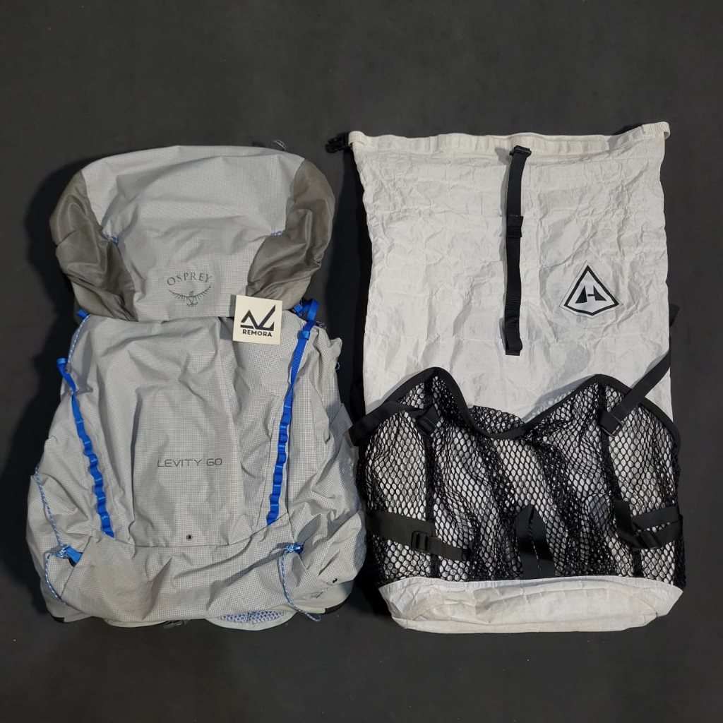 Osprey Levity 60 Second/bekas tas ultralight, keril ringan