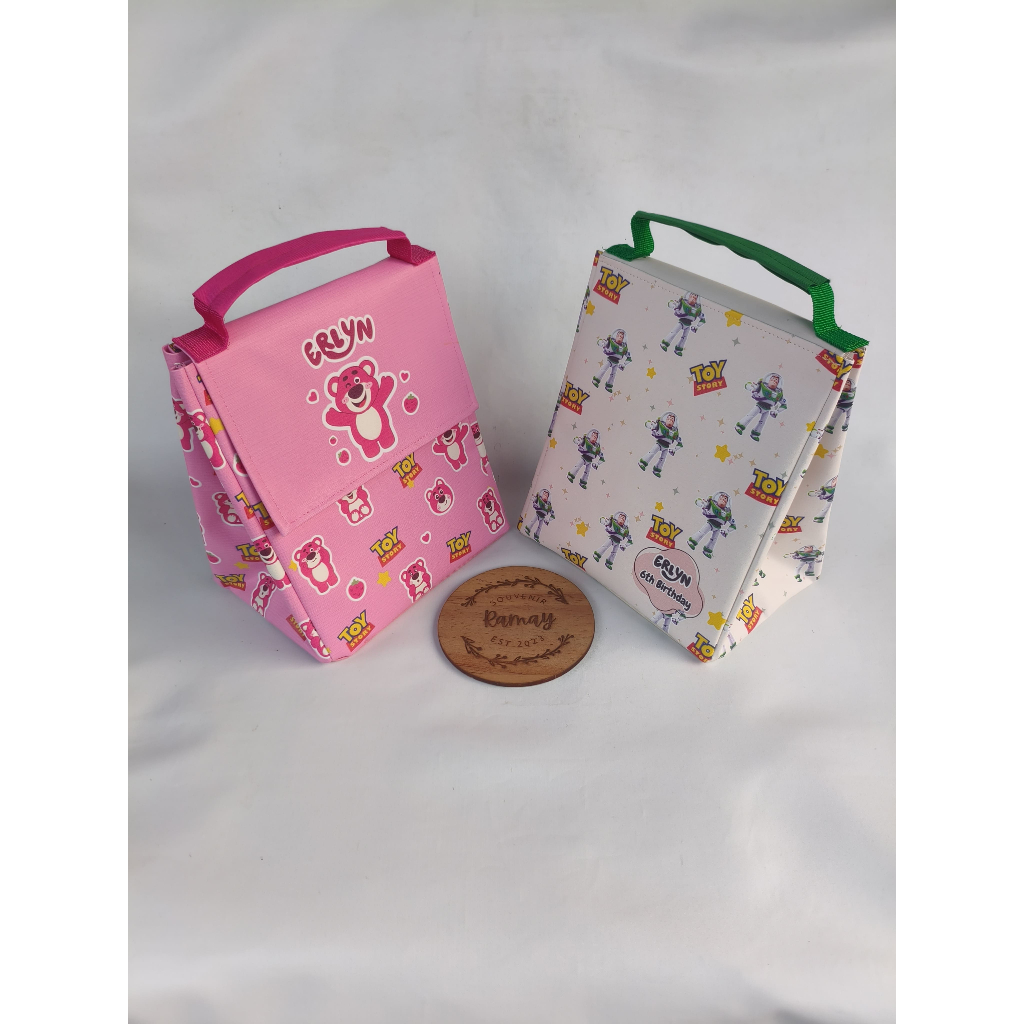 

CIRO BAG FULL PRINT LAPIS KAIN TEBAL D300 PEREKAT MAGNET PREMIUM TAS ULTAH TAS BEKAL WATERPROFF