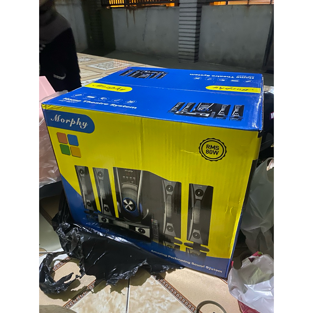 [BARU|GARANSI] (COD) Morphy Home Theatre System mP 9237