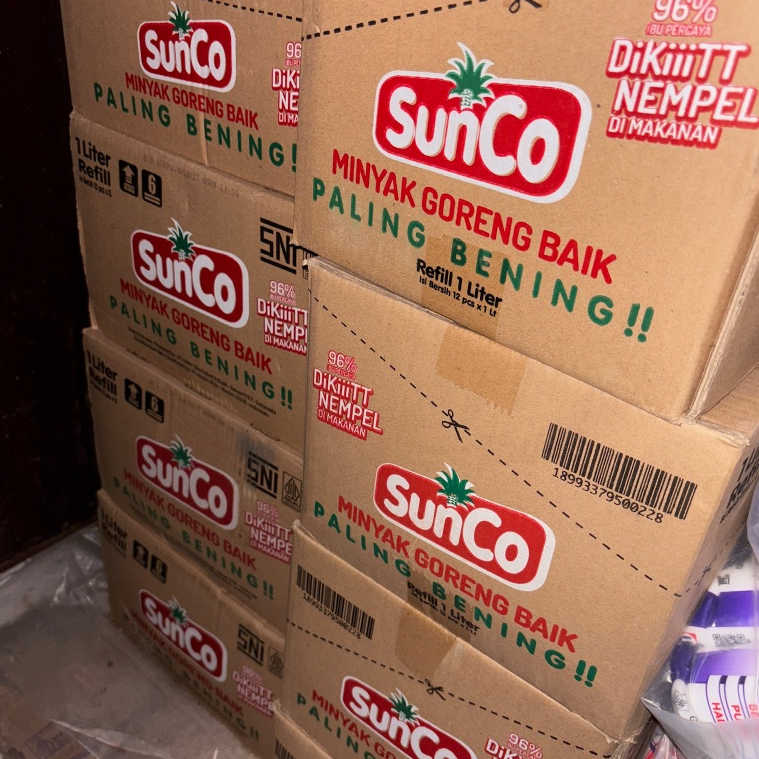 

Minyak Goreng Sunco Refill 1 Liter (1 Karton)