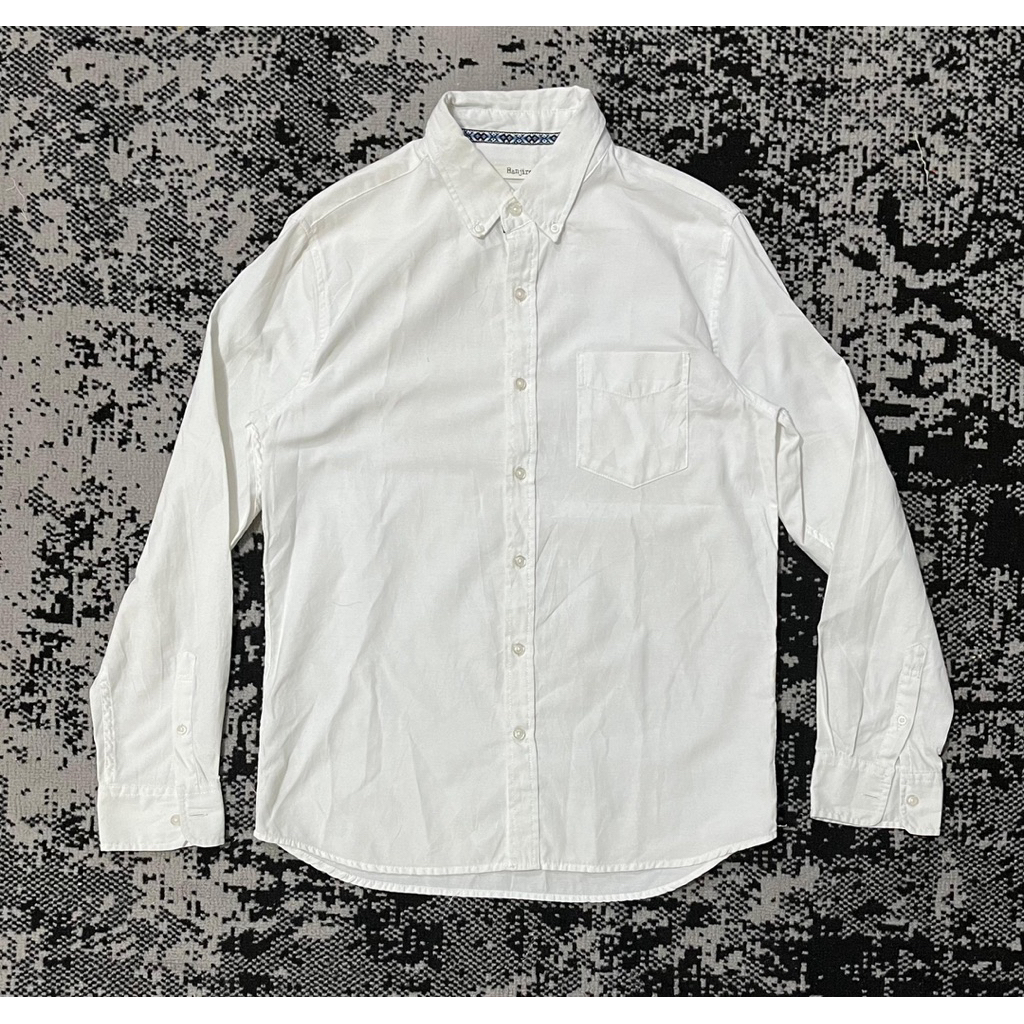 KEMEJA HAJIRO POLOS PUTIH