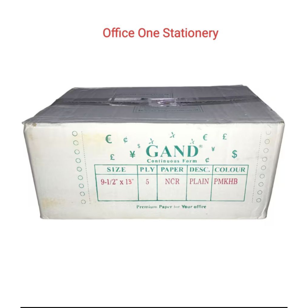 

Kertas Continous Form 5 ply dan 5 ply bagi 2 ukuran 13 inch GAND atau VIKEN