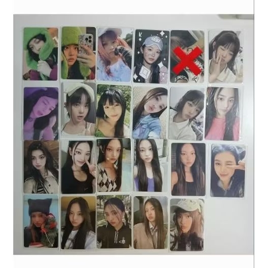 TAKE ALL PHOTOCARD OFFICIAL NEWJEANS HANNI MINJI HAERIN DANIELLE HYEIN WEVERSE A B C NEW JEANS OMG G