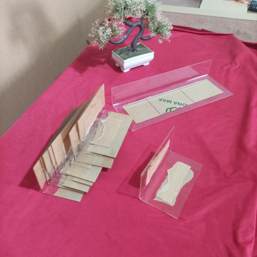 akrilik siku bending L serbaguna