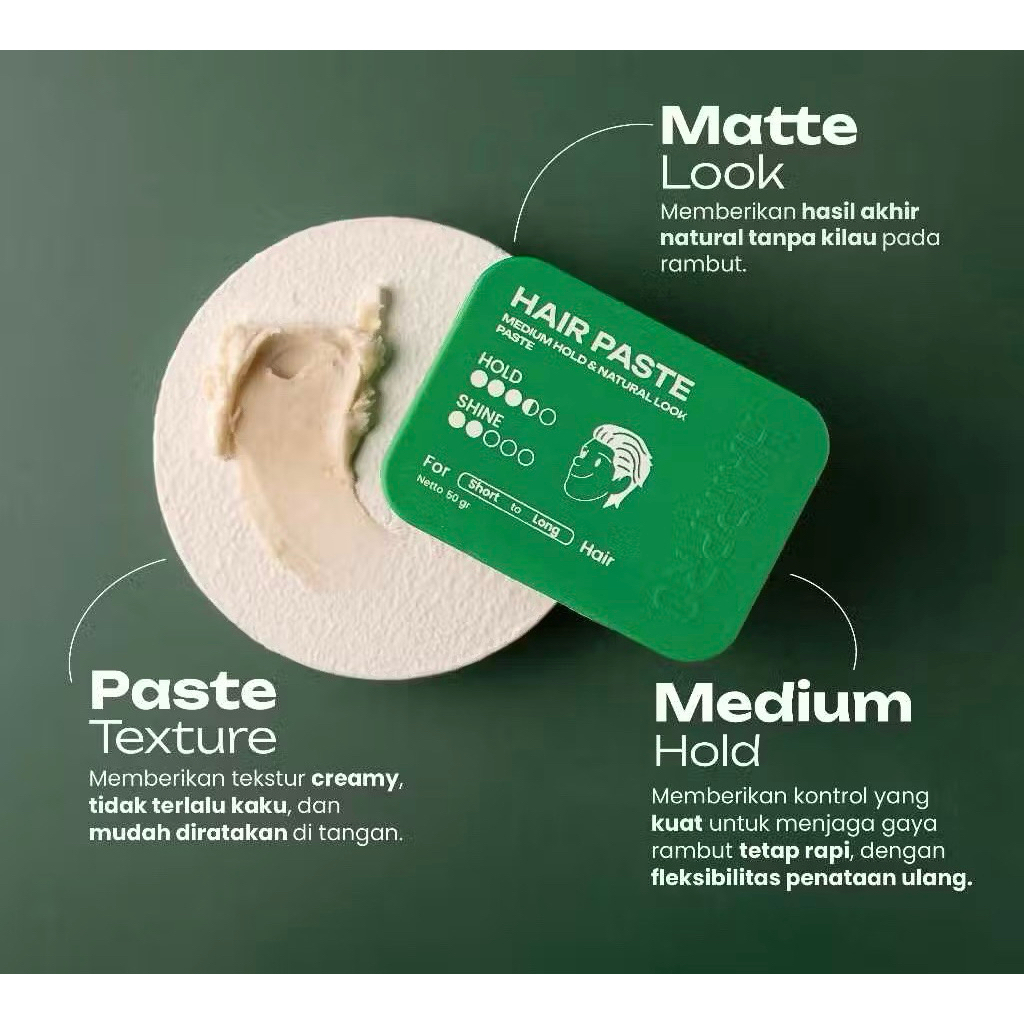 HAIRPRO HAIR PASTE / HAIRNERDS HAIR PASTE / HAIRPRO PASTE / HAIRNERDS PASTE