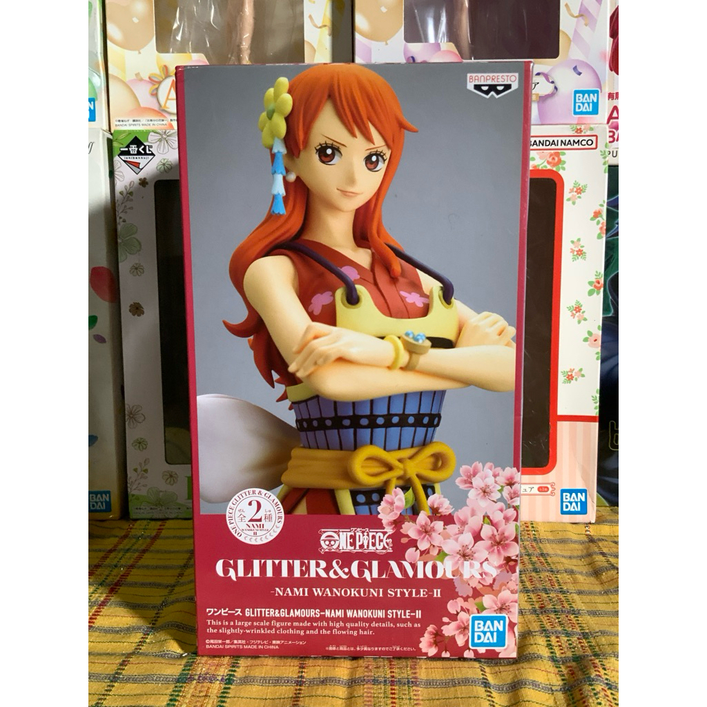 Action Figure Glitter and Glamours Nami Wanokuni Style II Type A One Piece