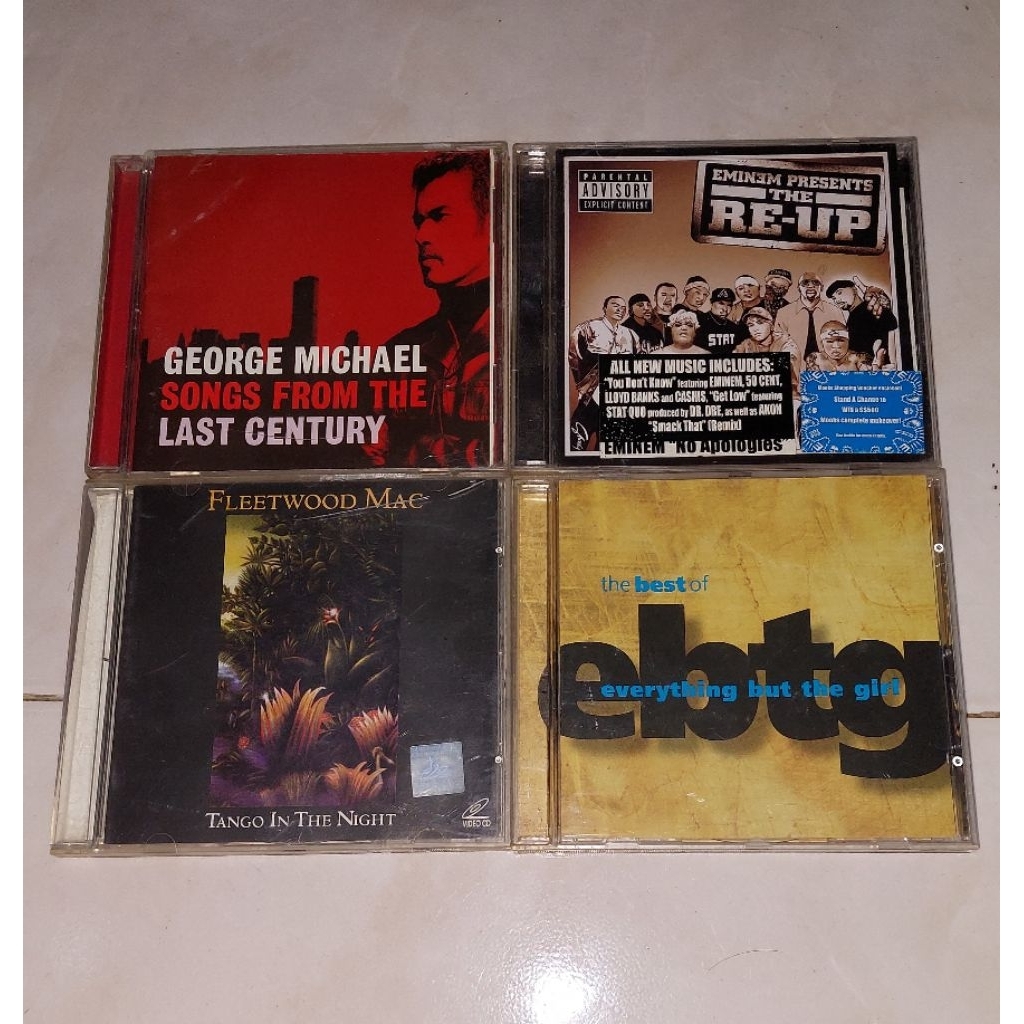 cd & vcd GEORGE MICHAEL-Songs From The Last Century (2) / EMINEM-THE Re Up (2) / FLEETWOOD MAC-Tango