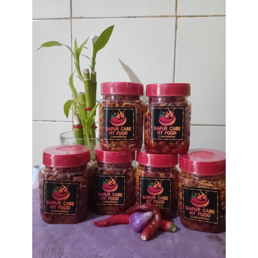 

teri medan kacang pedas gurih