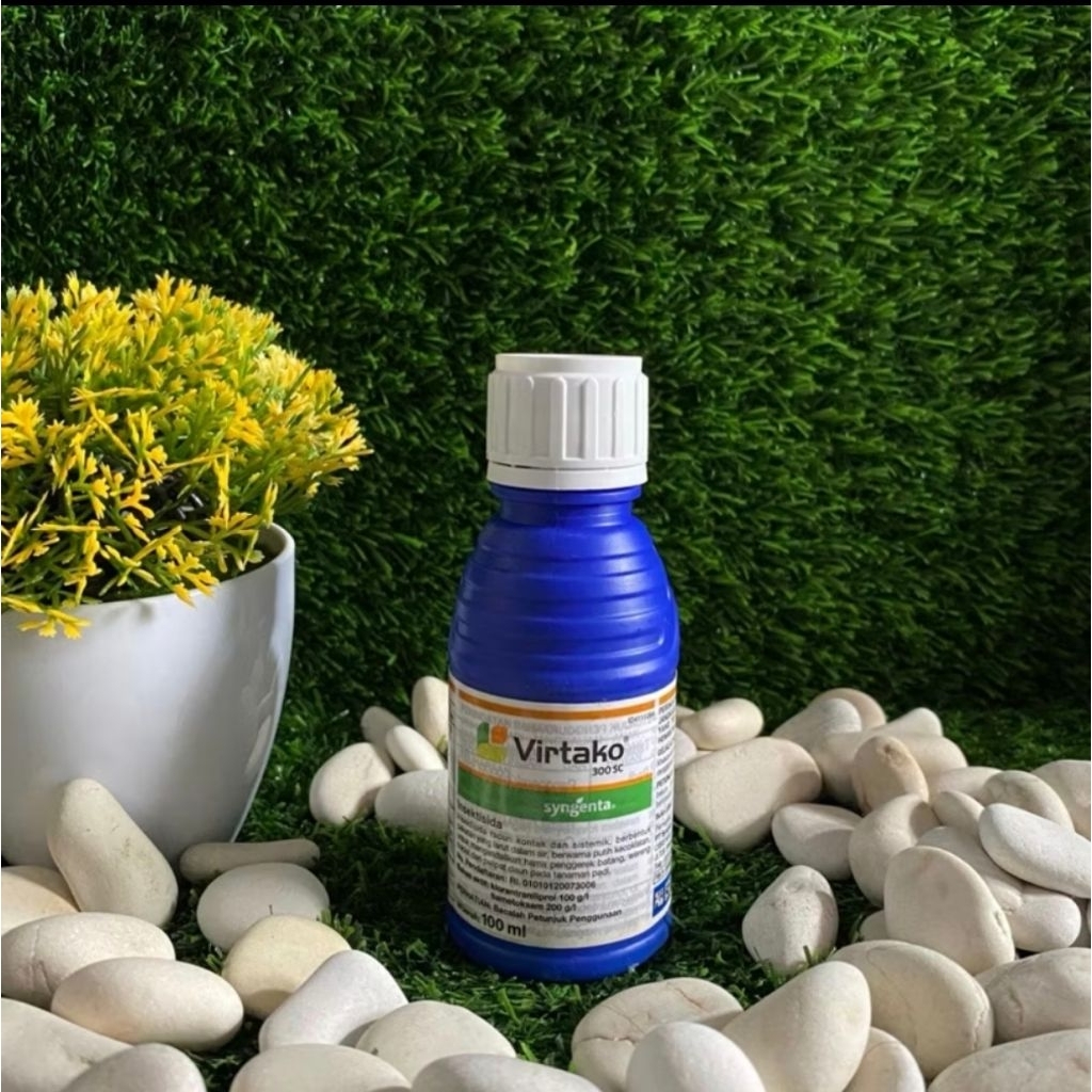 Virtako 300SC 100ml Obat Pembasmi Hama Ulat dan Wereng Tanaman / virtako 300 sc insektisida 100ml / 