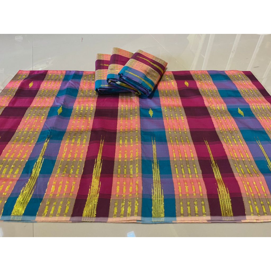 KAIN SARUNG SUTRA BUGIS SENGKANG MOTIF KRISTAL