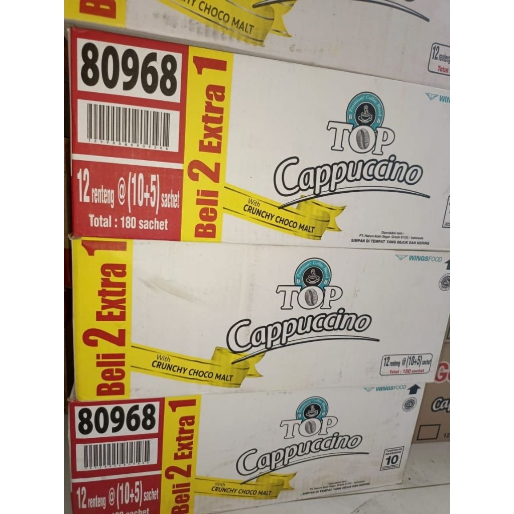 

Top Cappuccino – Kopi Instan dengan Busa Lembut