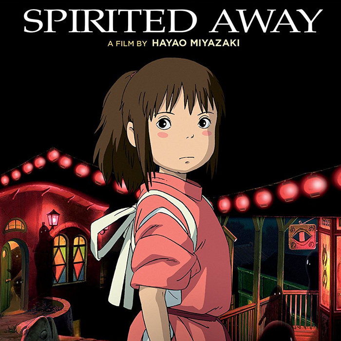 kaset DVD film animasi jepang studio ghibli Spirited Away (2001)