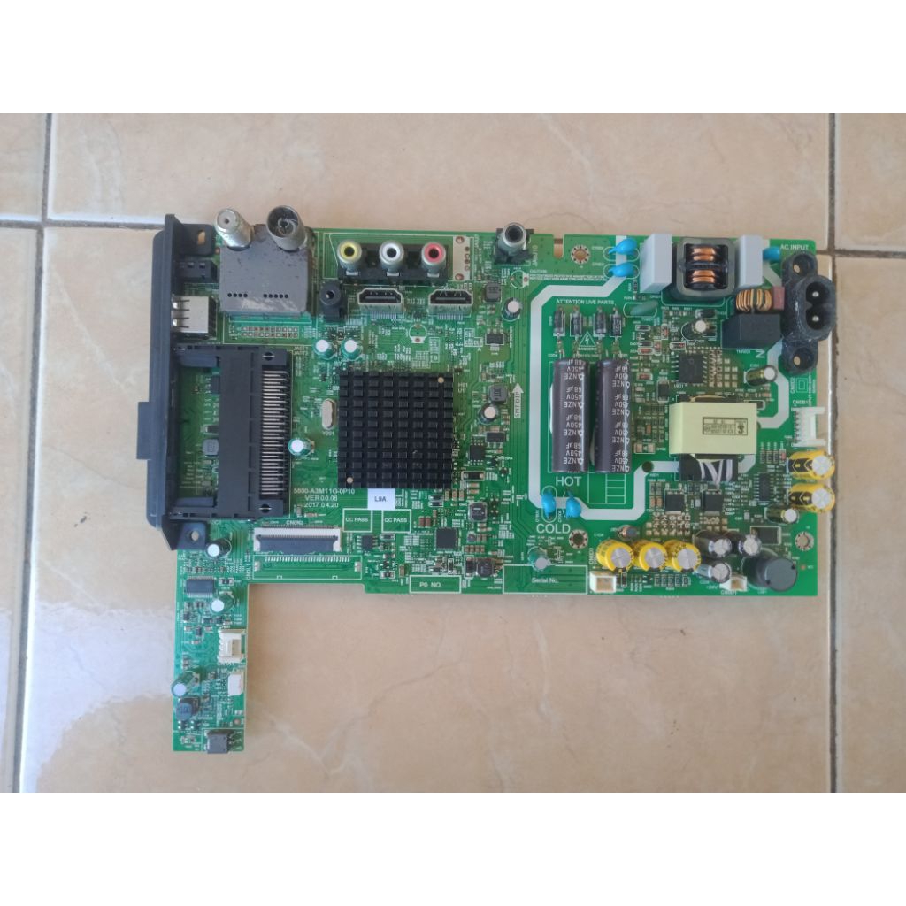 MB ORI COOCAA 32E2A22G MAINBOARD MODUL MESIN TV LED COOCAA 32E2A22G