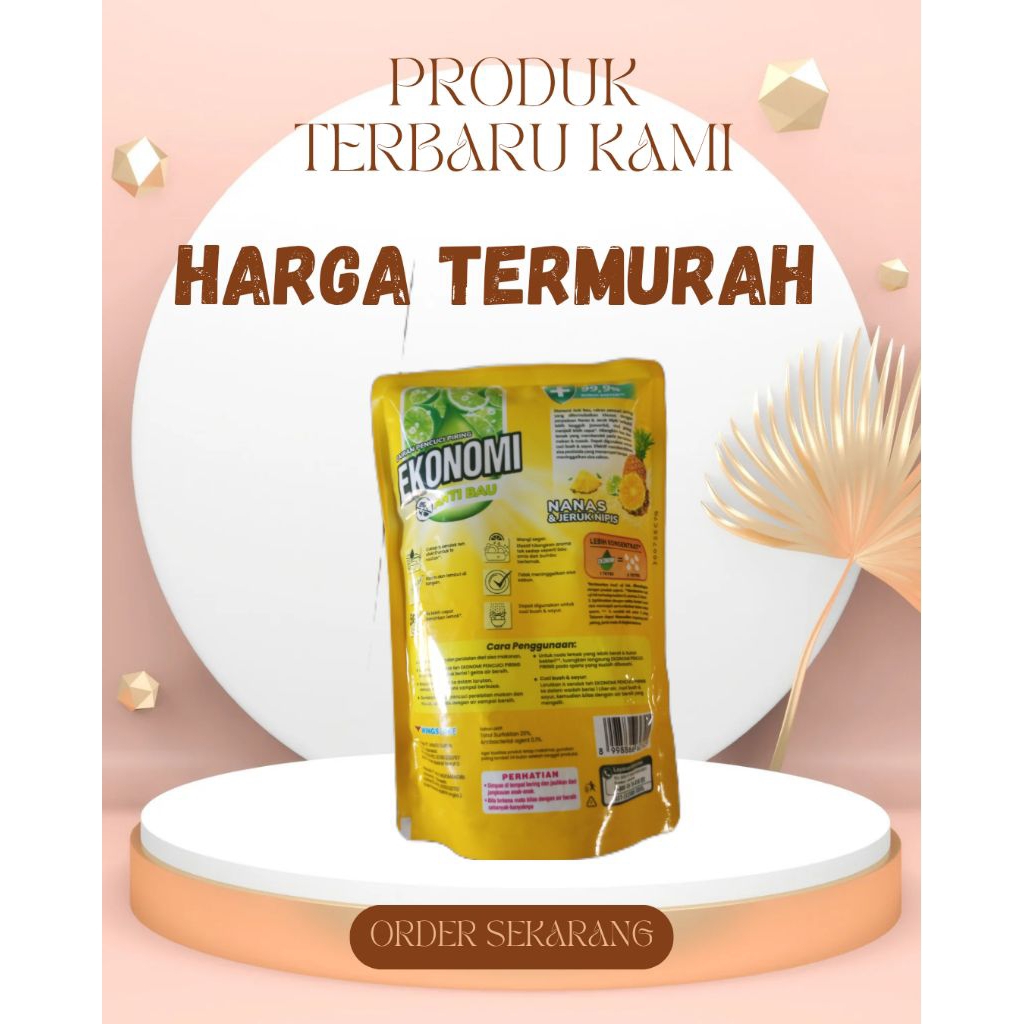 ekonomi cairan pencuci piring