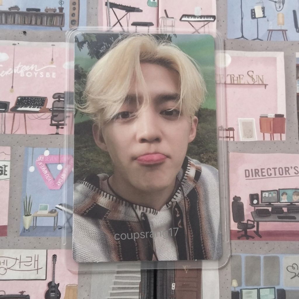 PHOTOCARD OFFICIAL SEVENTEEN SCOUPS SOUNDWARE LUCKY DRAW HEAVEN CIMUMU