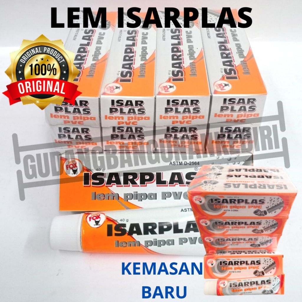Lem pipa PVC ISARPLAS / lem Isarplas / lem PVC 100% ORIGINAL