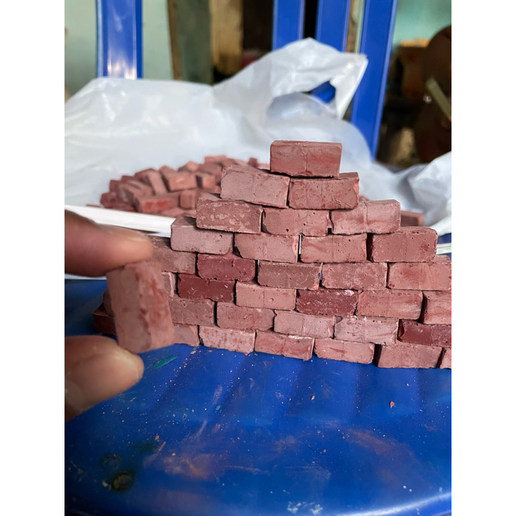 Miniatur / Diorama Miniatur Batu Bata Mini kecil