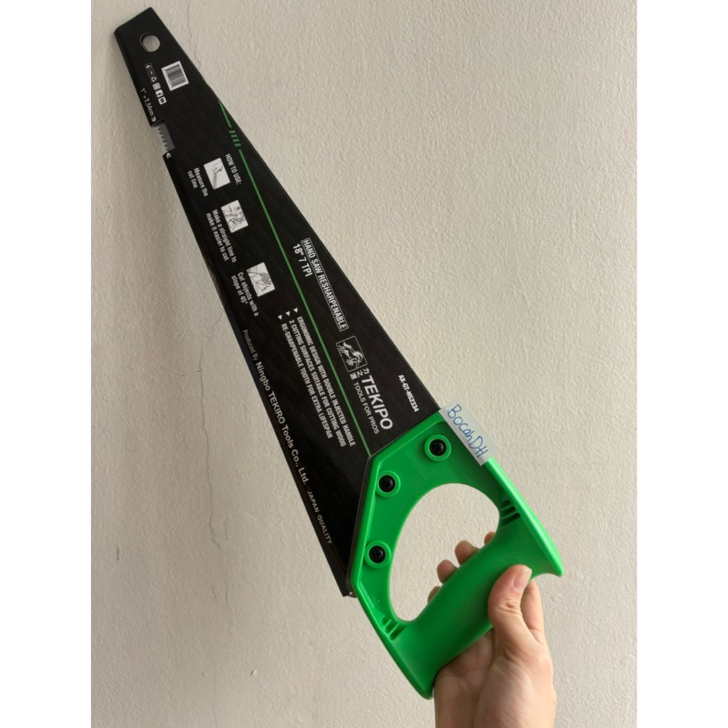 GERGAJI POTONG KAYU SUPER TAJAM / GERGAJI KAYU MURAH BAGUS / GERGAJI TUKANG BAGUS TEKIPO 18INCH