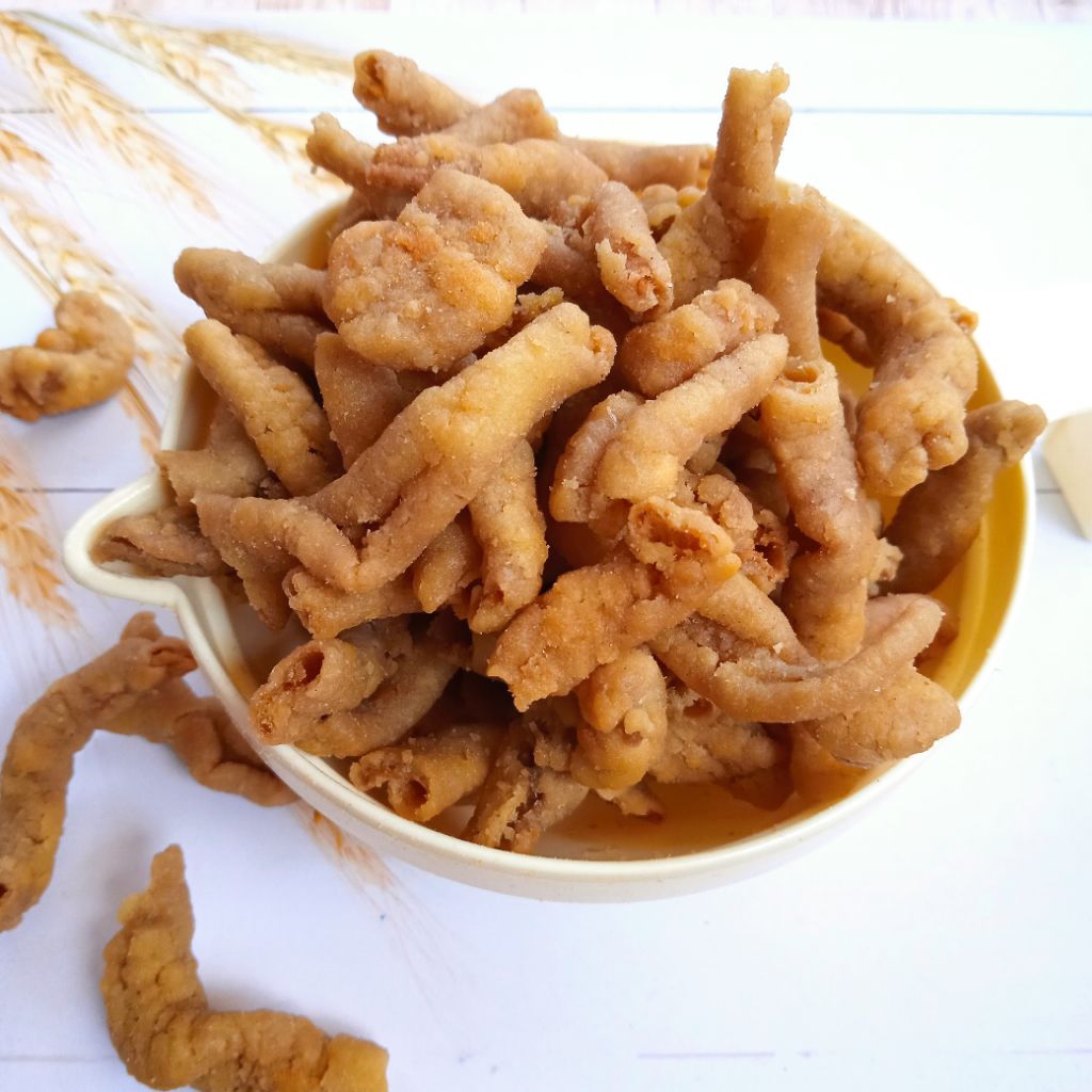 

usus crispy daun jeruk original 250 gram