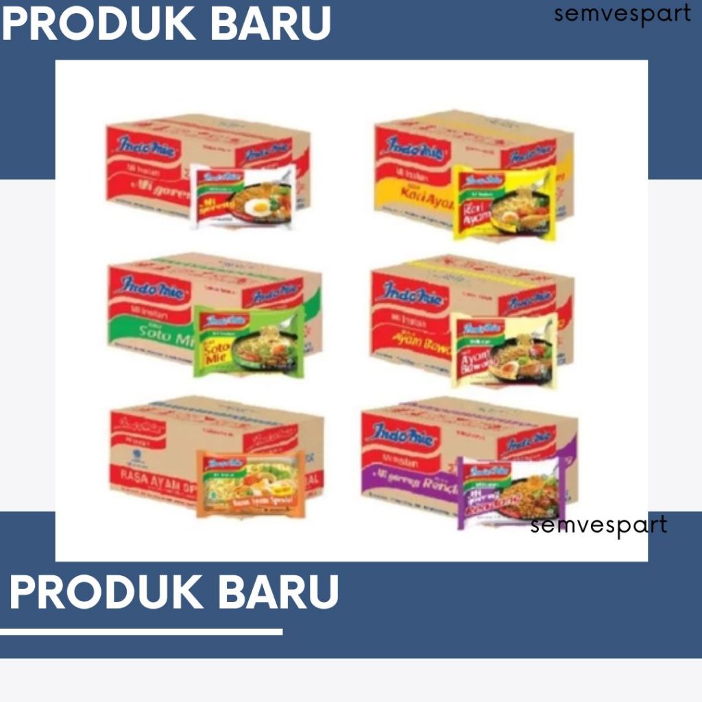 

PROMO INDOMIE INSTAN PER DUS ISI 40PCS