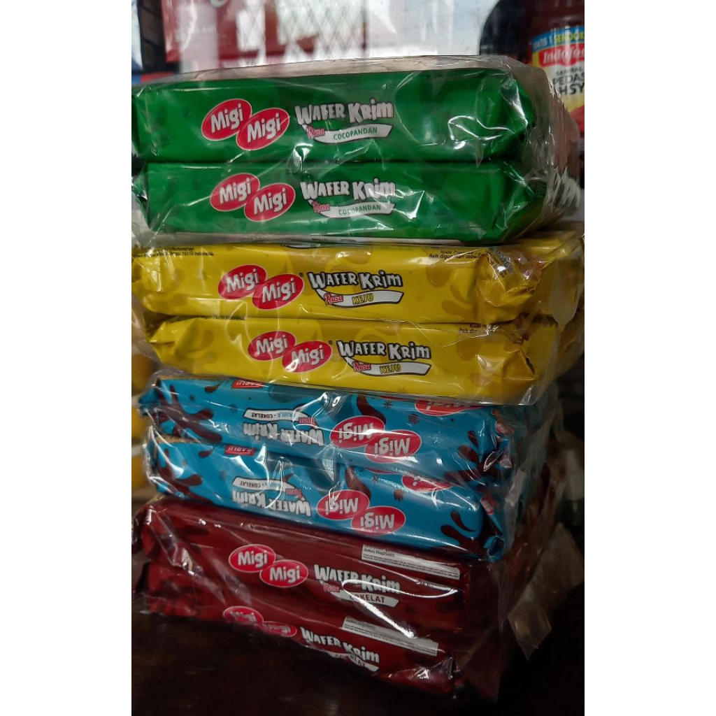 

4 Pack Wafer Migi-Migi (40 pcs)