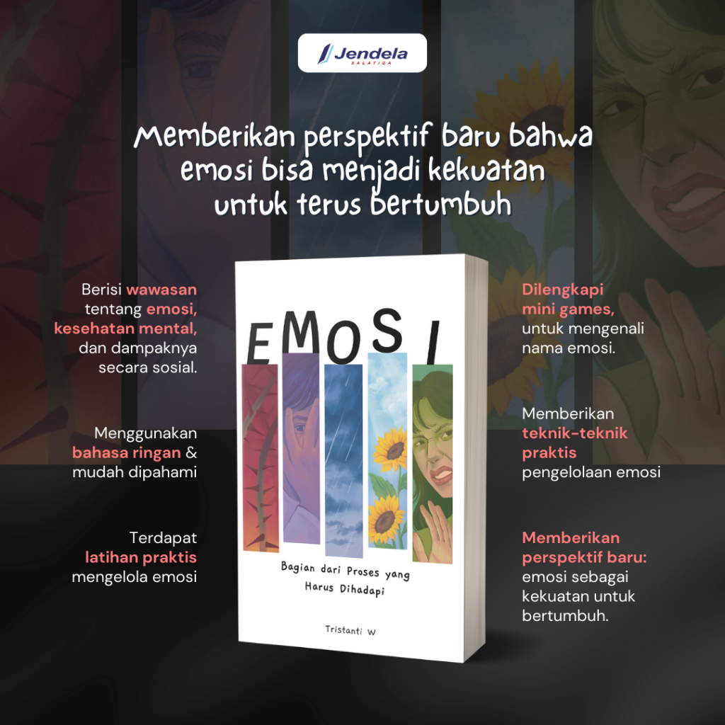 Buku Emosi Bagian Dari Proses Yang Harus Dihadapi Buku Self Healing Panduan Bijak Menghadapi Rasa Se