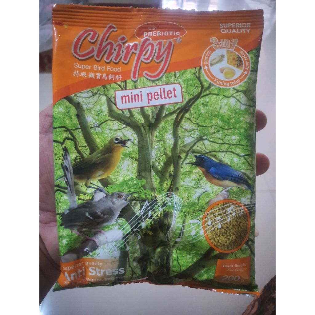 VOER CHIRPY MINI PELET 3 IN 1