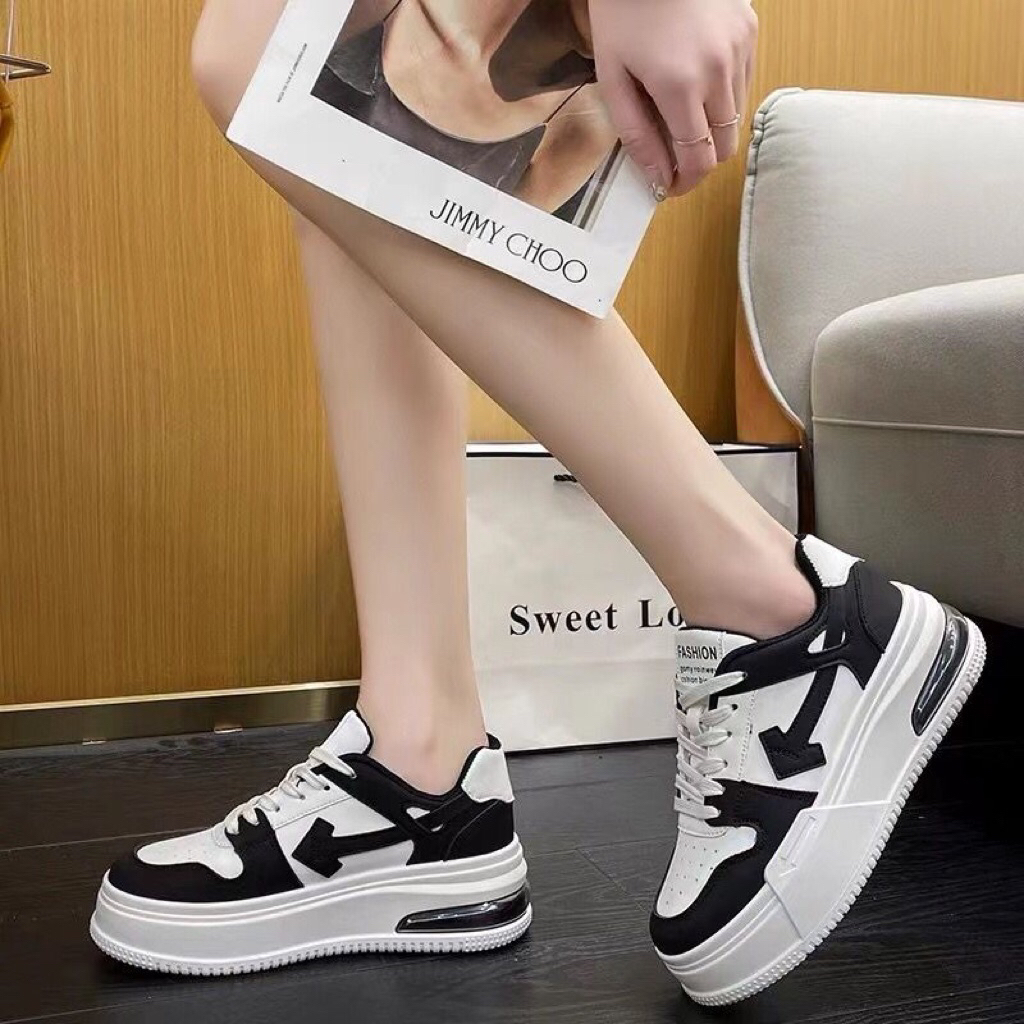 Sepatu Sneaker Murah Kualitas Bagus wanita perempuan olahraga kekinian
