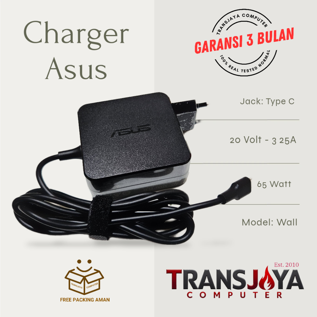 Adaptor Charger Casan Asus Zenbook Q408 Q408UG USB Type C