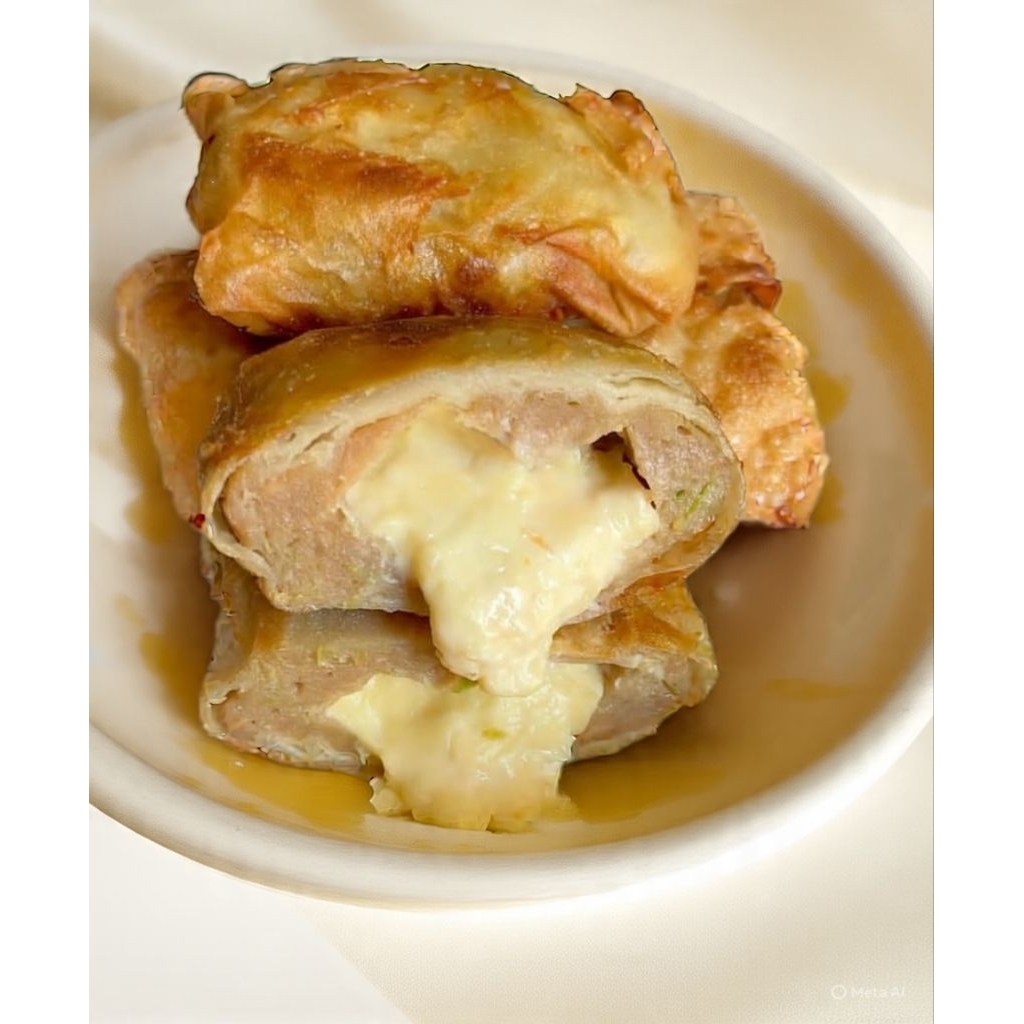 

Dimsum goreng keju lumer isi 3 dapur mamih honii