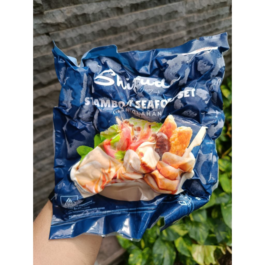

Shifudo Steamboat Seafood Set (Bumbu Gochujang) Kemasan 500gram