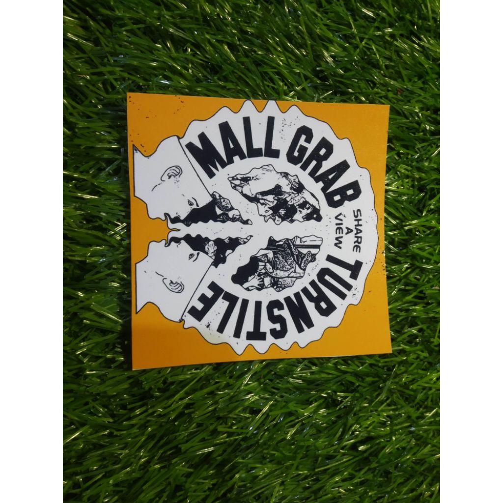 

stiker vinyl turnstile