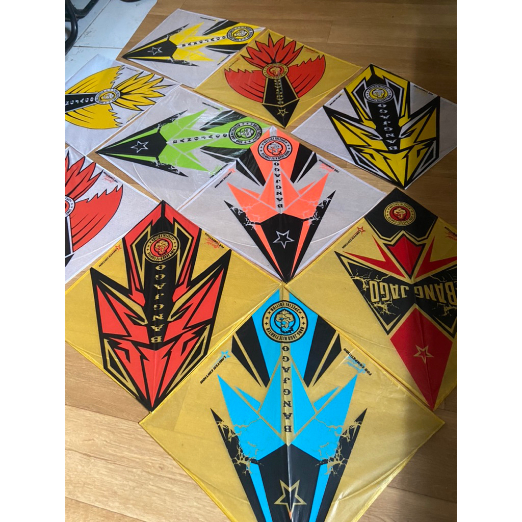 layangan sukhoi super lilitan 2 warna motif keren aduan harian layang