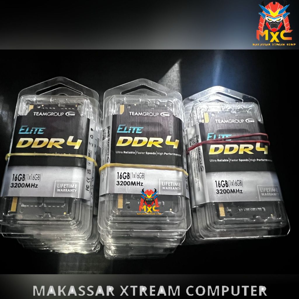 TEAM ELITE RAM SODIMM DDR4 16GB PC3200 - RAM LAPTOP DDR4 - RAM SODIMM - RAM LAPTOP 3200MHZ - RAM LAP