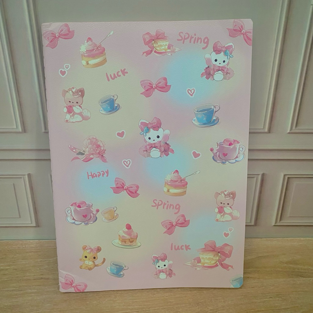 [COD] Notebook Jahit ukuran B5 motif Beruang / Bear