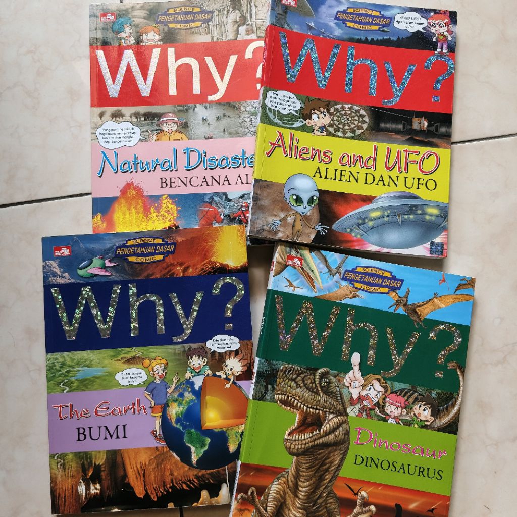 [PRELOVED] Buku Why? Series