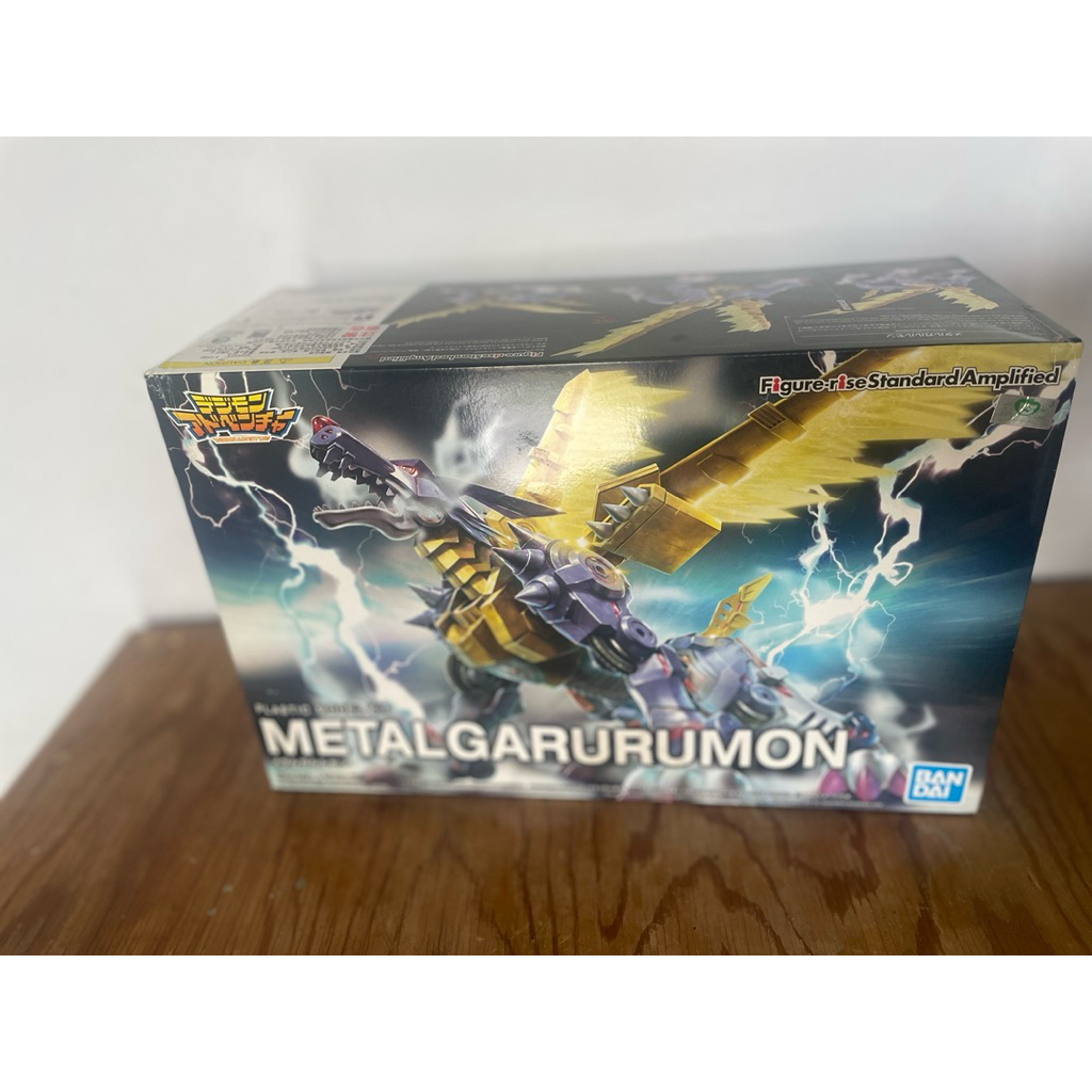 Original Made in Japan Figure-Rise Standart Digimon MetalGarurumon Amplified Metal Garurumon