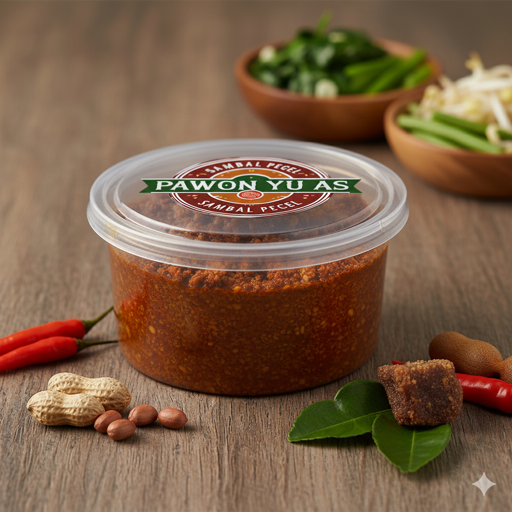 

250g Sambel Pecel Nganjuk - Praktis dan Tanpa bahan Pengawet