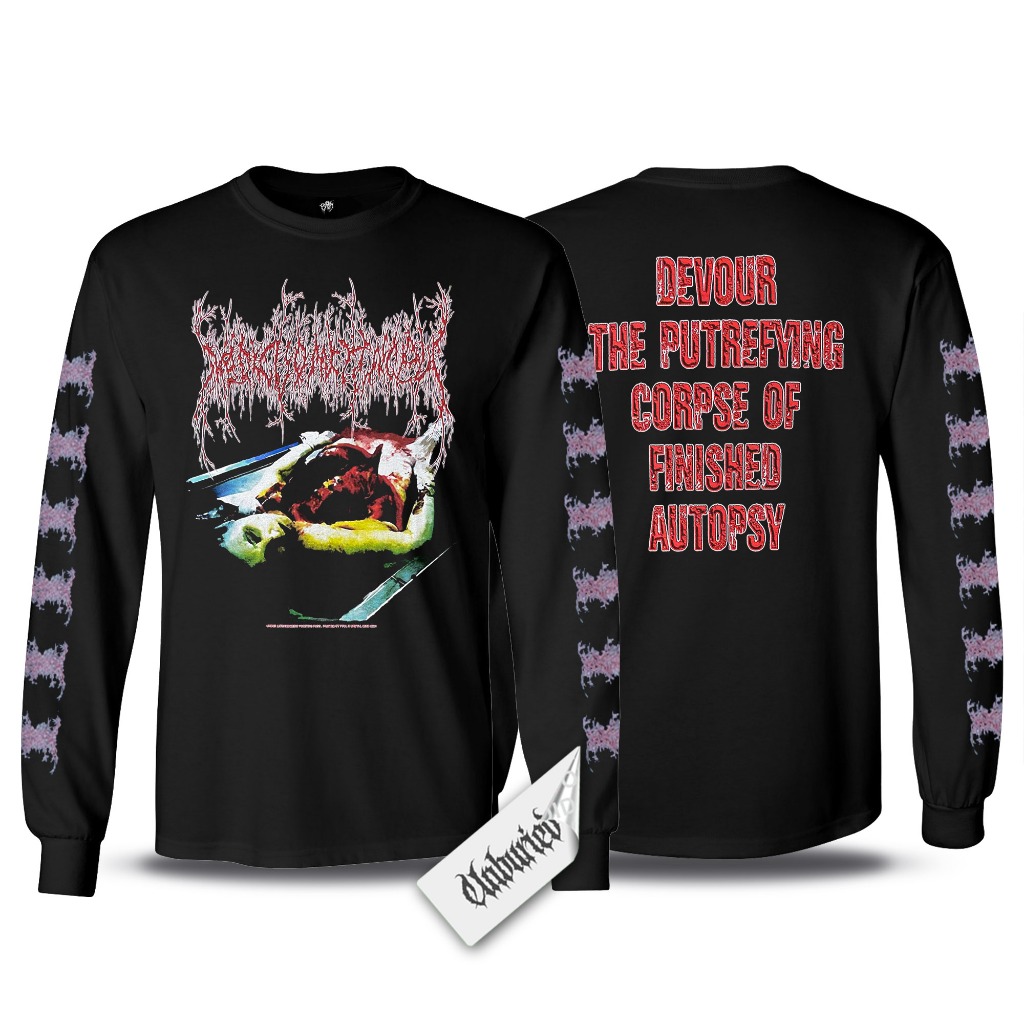 Long Sleeve - Medic Vomiting Pus - Devour the Putrefying Corpse of Finished Autopsy
