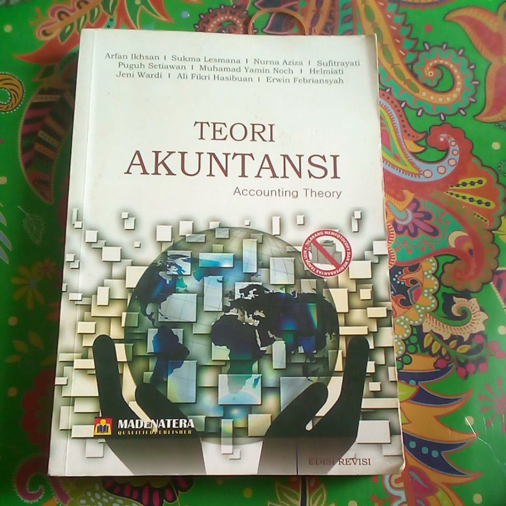 teori akuntansi accounting theory ( bekas )