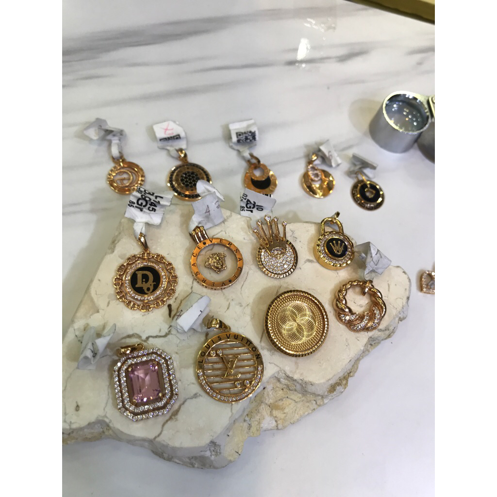 CHIBIGOLD - kalung nori dan Tiger badul love K754555