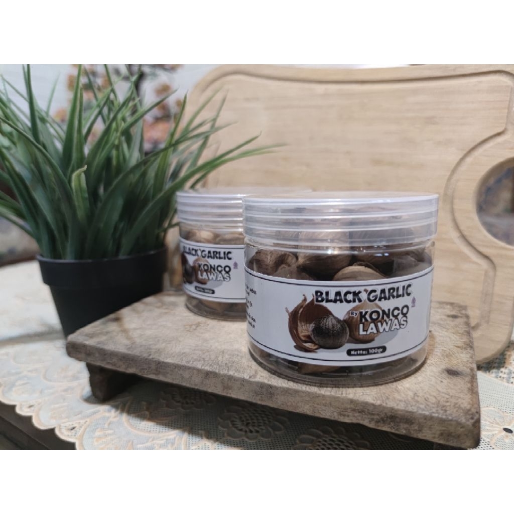 

BUNDLING!! 2x100gr BLACK GARLIC / BAWANG HITAM by konco lawas BAWANG PUTIH TUNGGAL / BAWANG LANANG