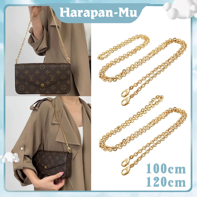 120 Cm Rantai Tas Selempang Anti Karat / Tali Rantai Tas Selempang / Gantungan Tas Rantai