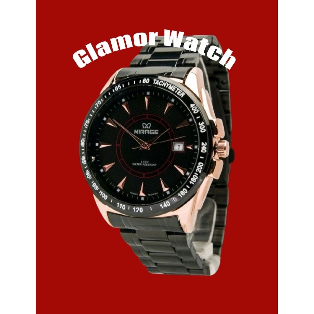 Mirage 7614 black rosegold pria original