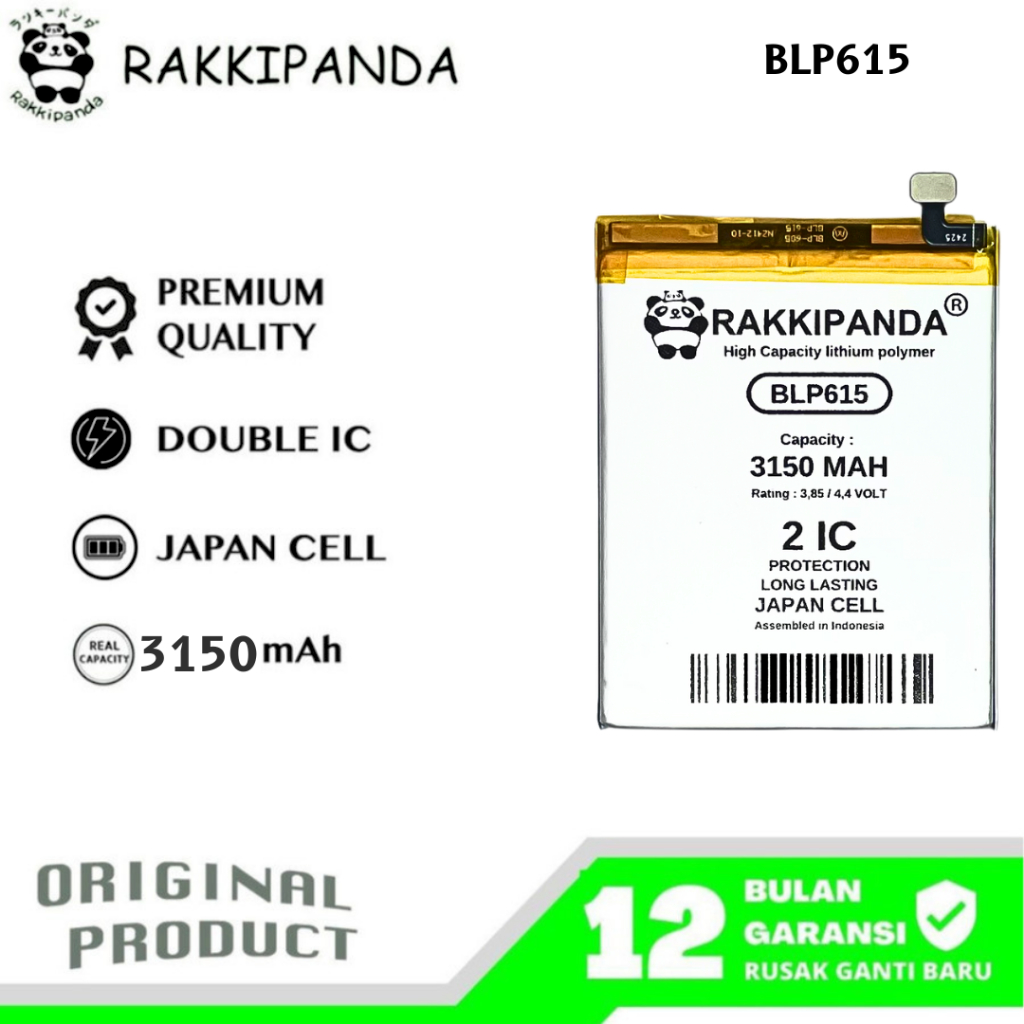 RakkiPanda - BLP615 Neo 9 / A37 / A37F Batre Batrai Baterai