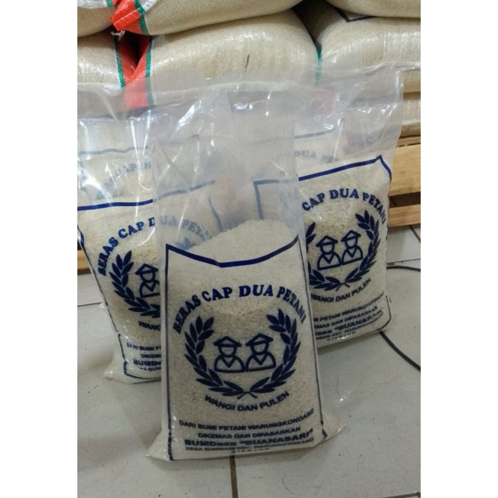 5kg Beras Cianjur dua petani