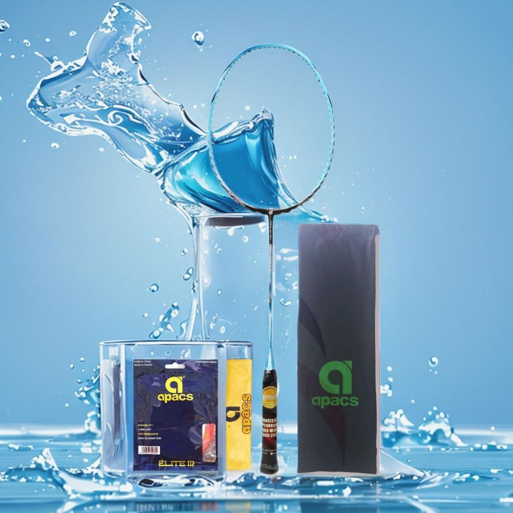 Raket Badminton Apacs Commander 20 Bonus Komplit Raket Apacs Commander 20 30 60 80