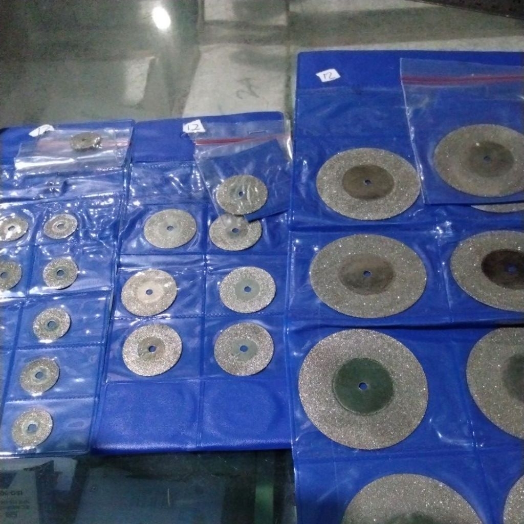 Mata Diamond Gerinda Potong utk Mini Grinder Wheel Cutting Disc Mesin Bor Tuner