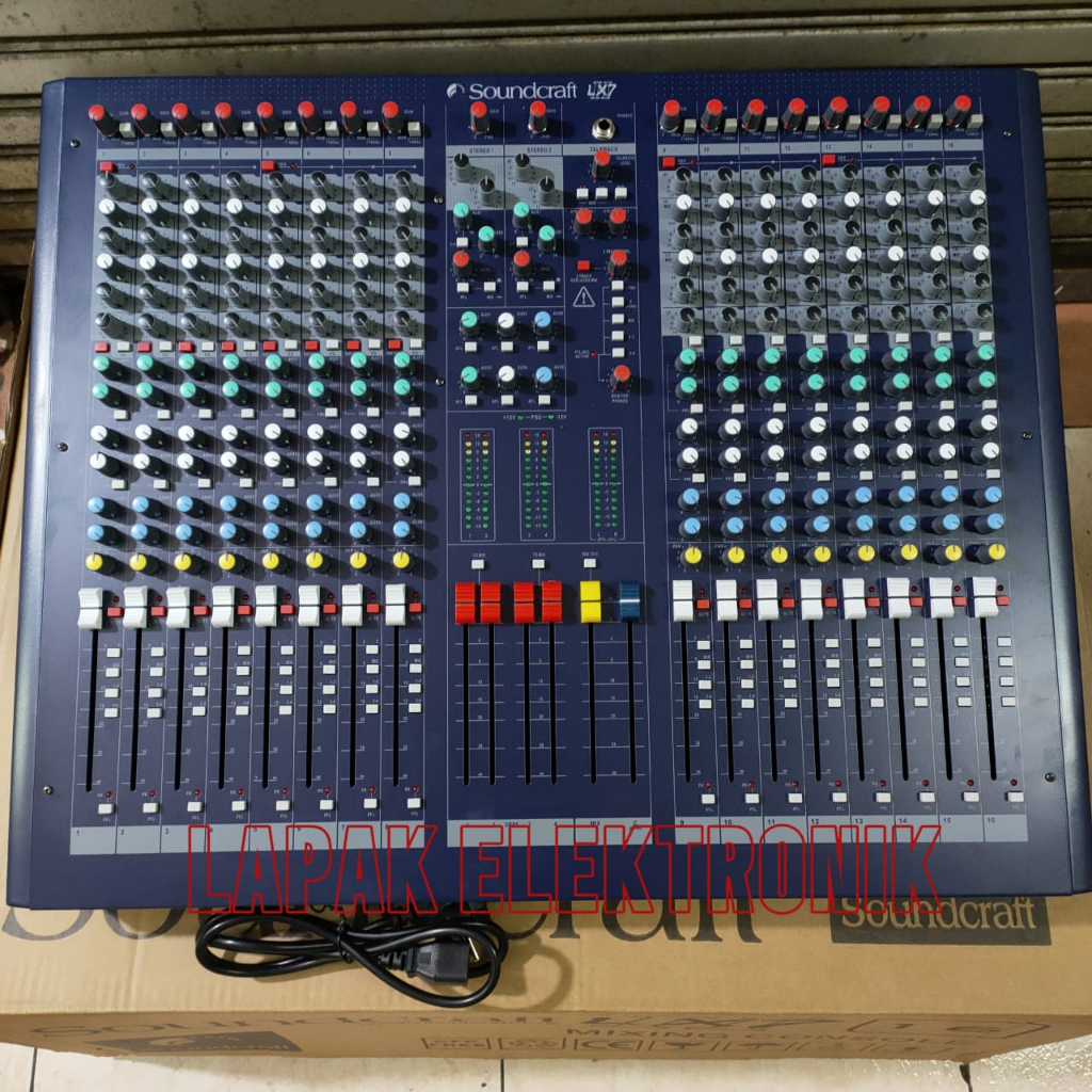Mixer Audio Soundcraft LX7ii | LX7 ii 16 Channel | LAPAK ELEKTRONIK
