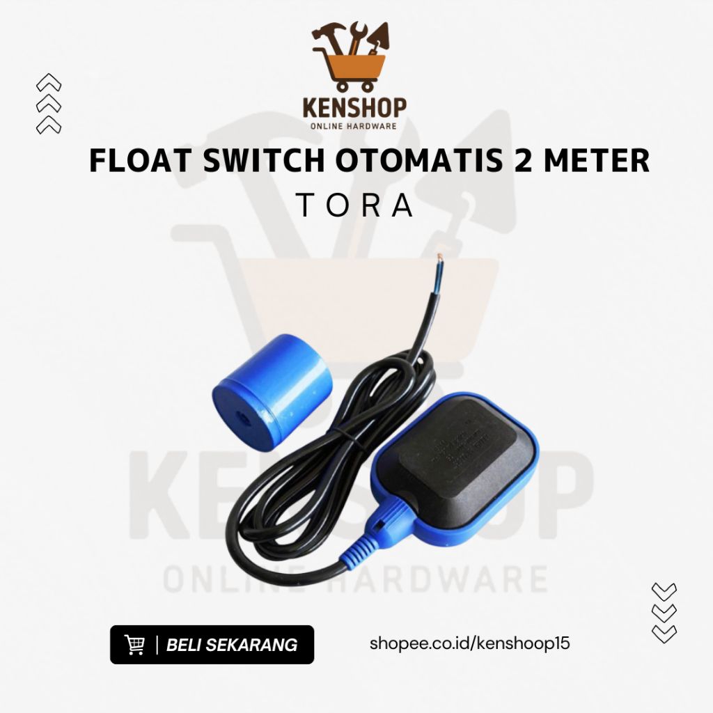 Otomatis Pompa/Pelampung tandon otomatis 2 Meter TORA